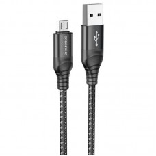 Дата кабель Borofone BX56 Delightful USB to Micro-USB (1m) Black