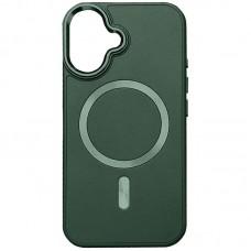 Шкіряний чохол SnapCase with MagSafe для Apple iPhone 16 (6.1") Green