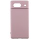 Чохол Silicone Cover Lakshmi Full Camera (AA) для Google Pixel 7a Рожевий / Pink Sand