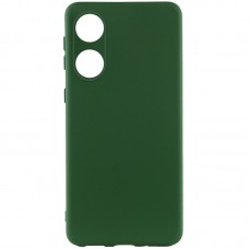 Чохол Silicone Cover Lakshmi Full Camera (A) для Oppo A58 4G Зелений / Dark green
