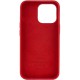 Чохол Silicone case (AAA) with Magsafe and Animation для Apple iPhone 13 Pro Max (6.7") Червоний / Red