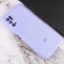 Чохол Silicone Cover Full Camera (AA) для Xiaomi Redmi Note 10 5G / Poco M3 Pro Бузковий / Dasheen