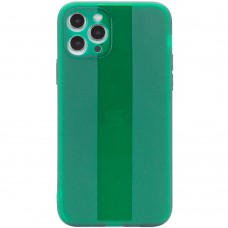 Чохол TPU Glossy Line Full Camera для Apple iPhone 12 Pro (6.1") Зелений