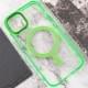 Чохол TPU Iris with MagSafe для Apple iPhone 12 Pro Max (6.7") Салатовий