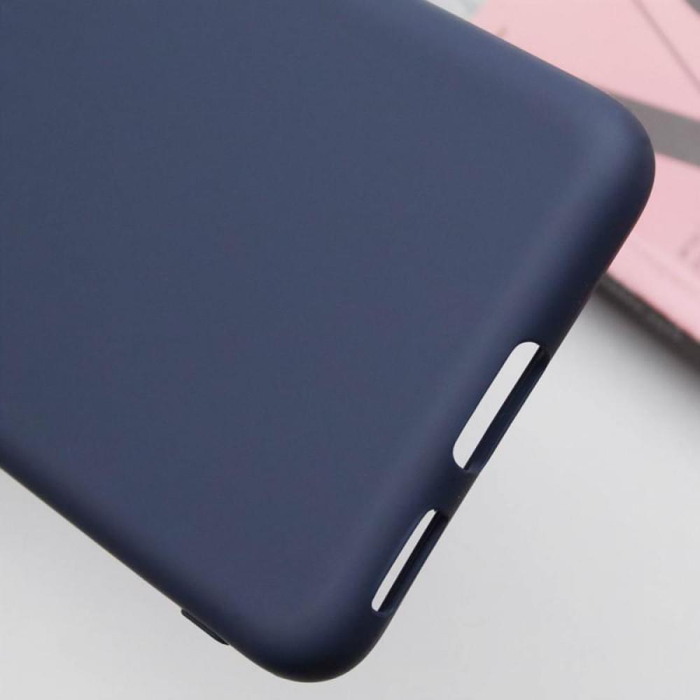 Чохол TPU GETMAN Liquid Silk Full Camera для Samsung Galaxy S22+ Синій / Midnight Blue