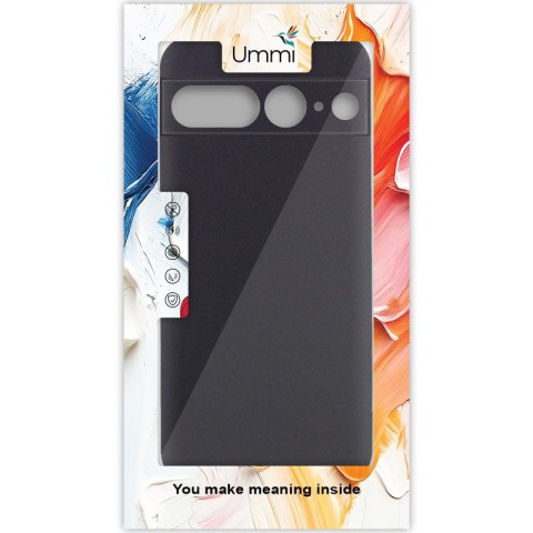 Чохол Silicone Cover Ummi Lakshmi Full Camera (AA) для Google Pixel 7 Pro Чорний / Black