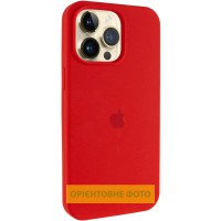 Чохол Silicone Case (AA) Logo with MagSafe для Apple iPhone 17 Pro Max (6.9") Червоний / Red