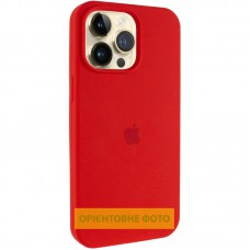 Чохол Silicone Case (AA) Logo with MagSafe для Apple iPhone 17 Pro Max (6.9") Червоний / Red