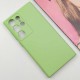 Чохол TPU GETMAN Liquid Silk Full Camera для Samsung Galaxy S24 Ultra Зелений / Pistachio