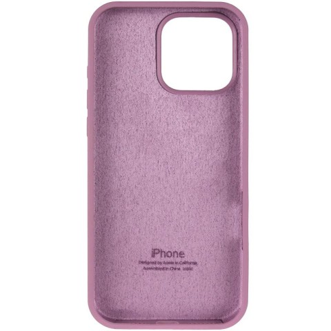 Чохол Silicone Case Full Protective (AA) для Apple iPhone 14 Pro Max (6.7") Ліловий / Lilac Pride