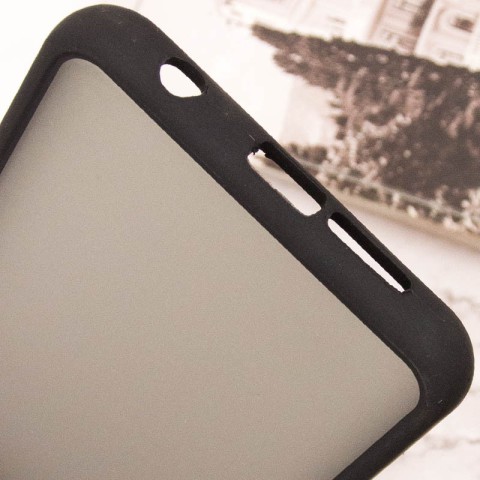 Чохол TPU+PC Lyon Frosted для Xiaomi Redmi Note 9s / Note 9 Pro / Note 9 Pro Max Black