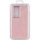 TPU чохол Bonbon Metal Style для Samsung Galaxy S23 Ultra Рожевий / Light pink