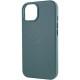 Кожаный чехол Leather Case (AA Plus) with MagSafe для Apple iPhone 14 (6.1")