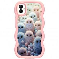 Чохол TPU Cloudy Pictures для Samsung Galaxy A06 Owls