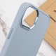 TPU чохол Bonbon Metal Style для Apple iPhone 14 (6.1") Блакитний / Mist blue