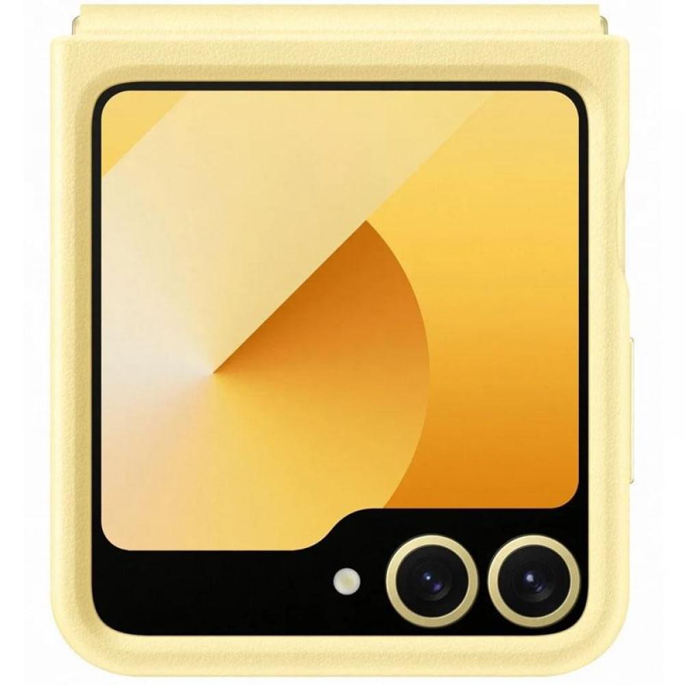 Кожаный чехол Leather Case (AAA) для Samsung Galaxy Z Flip6