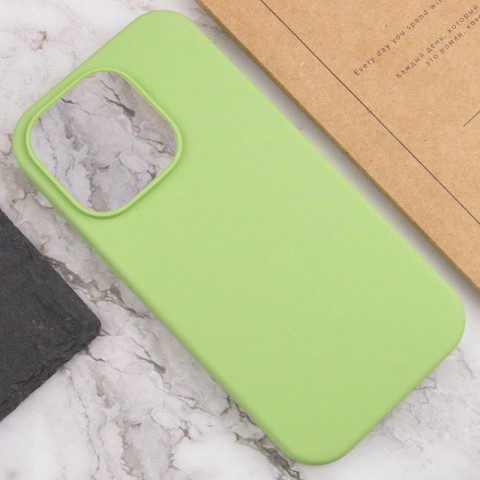 Чохол Silicone Case Full Protective (AA) NO LOGO для Apple iPhone 13 Pro (6.1") М'ятний / Mint