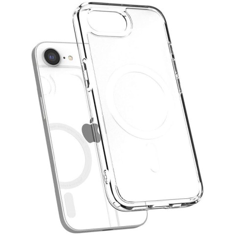 Чохол SGP Ultra Hybrid (MagFit) для Apple iPhone 16e (6.1") Прозорий