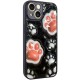 TPU+PC чохол Prisma Plushie для Apple iPhone 14 (6.1") Paws