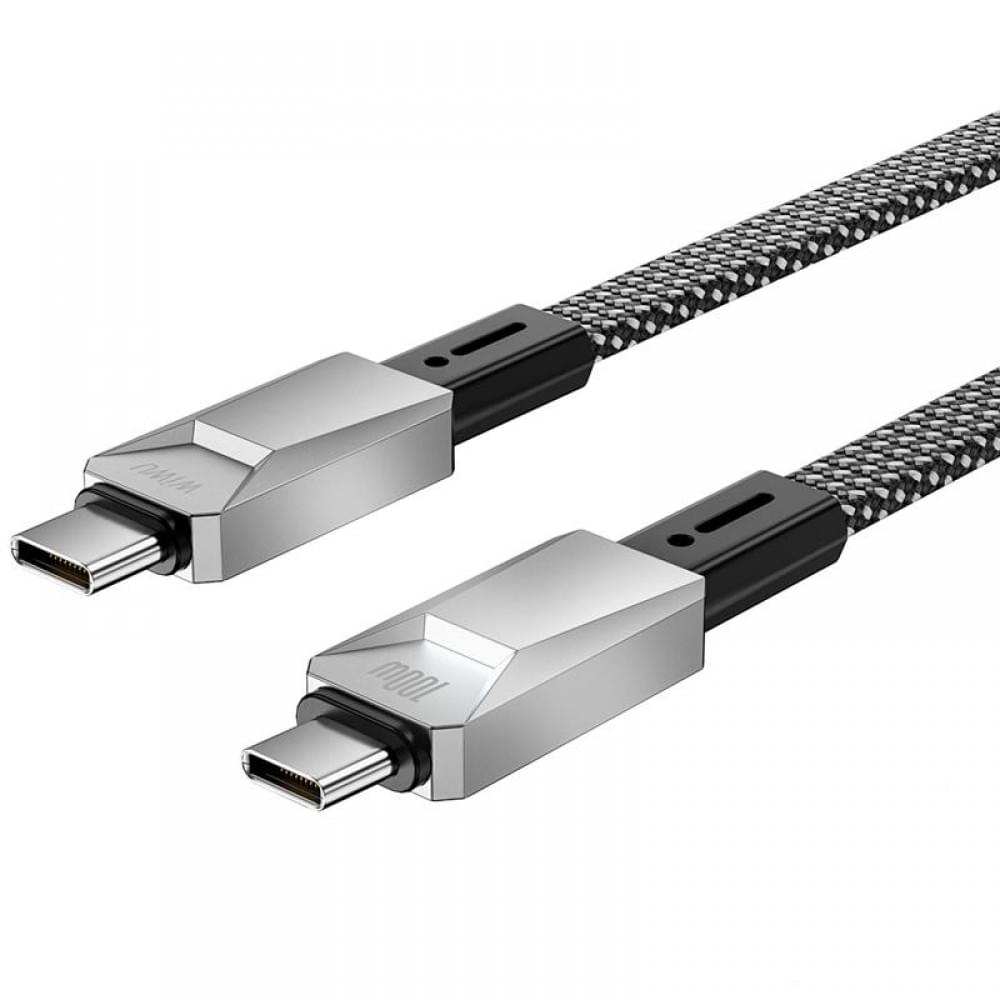 Дата кабель WIWU Wi-C078 Type-C to Type-C 100W (1m) Silver