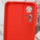 Силіконовий чохол Candy Full Camera для Xiaomi Redmi Note 12S Червоний / Red