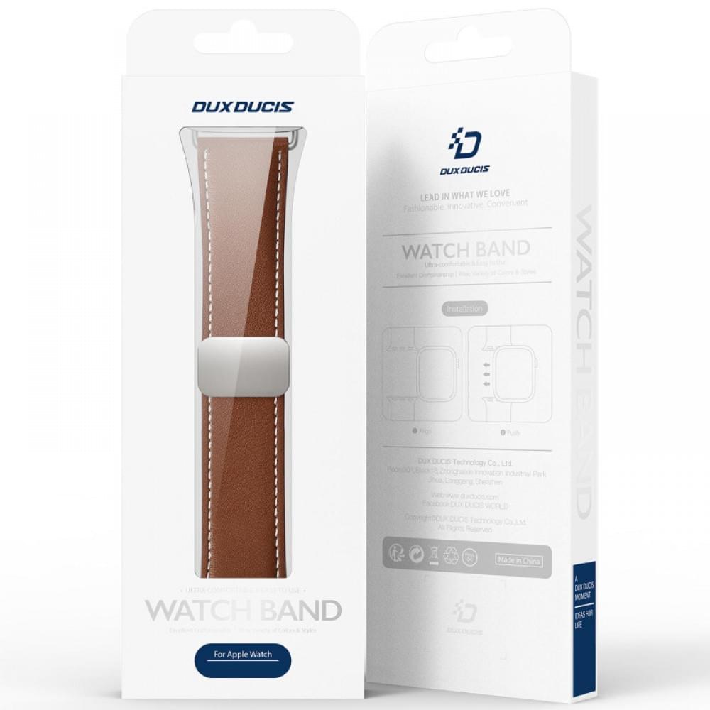 Ремінець Dux Ducis Genuine Leather для Apple Watch 38/40/41/42mm(ser.10)