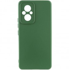 Чохол Silicone Cover Ummi Lakshmi Full Camera (AA) для Xiaomi Poco M5 Зелений / Dark green