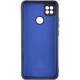 Чохол Silicone Cover Ummi Lakshmi Full Camera (AA) для Xiaomi Redmi 10A / 9C Синій / Midnight Blue
