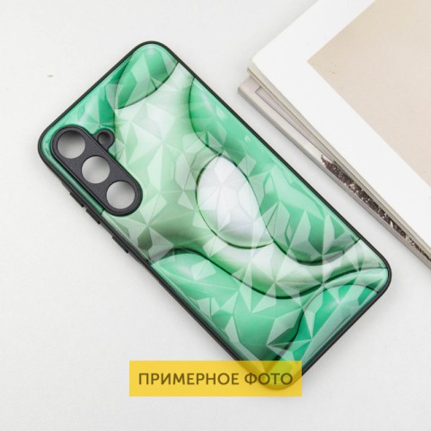 TPU+PC чохол Prisma BubbleGum для Xiaomi Redmi 13C / Poco C65 3D Green