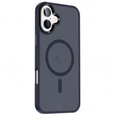 Чохол Ummi Colorful with MagSafe для Apple iPhone 16 Plus (6.7") Синій / Navy Blue