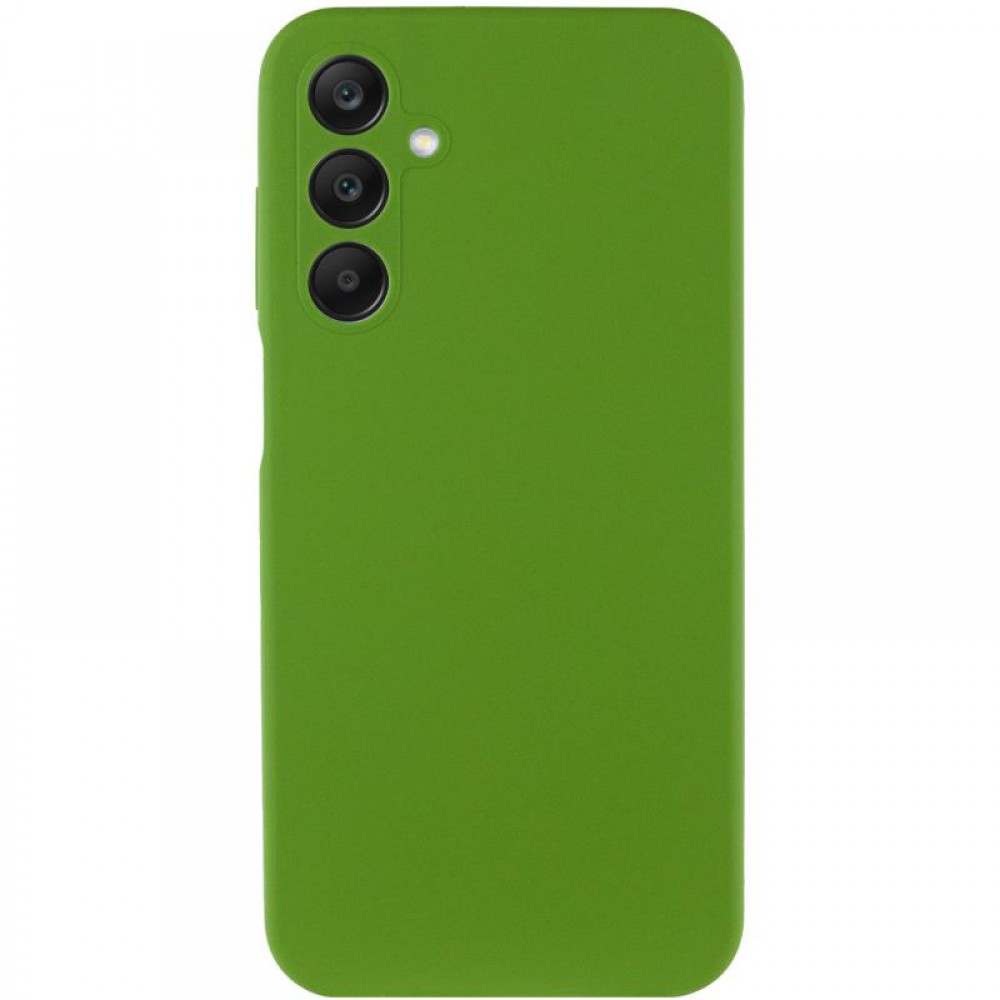 Чохол Silicone Cover Ummi Lakshmi Full Camera (AA) для Samsung Galaxy A25 5G Зелений / Dark green