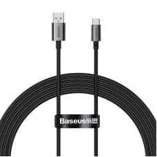 Дата кабель Baseus Superior Series Fast Charging USB to Type-C 100W (1m) (P10320102) Moon White