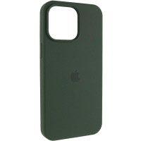 Чохол Silicone Case (AA) Logo with MagSafe для Apple iPhone 11 Pro Max (6.5") Зелений / Cyprus Green