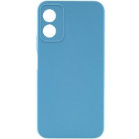 Чохол TPU GETMAN Liquid Silk Full Camera для Motorola Moto G24 Блакитний / Blue