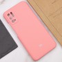 Чохол Silicone Cover Full Camera (AAA) для Xiaomi Redmi Note 10 5G / Poco M3 Pro Рожевий / Light pink