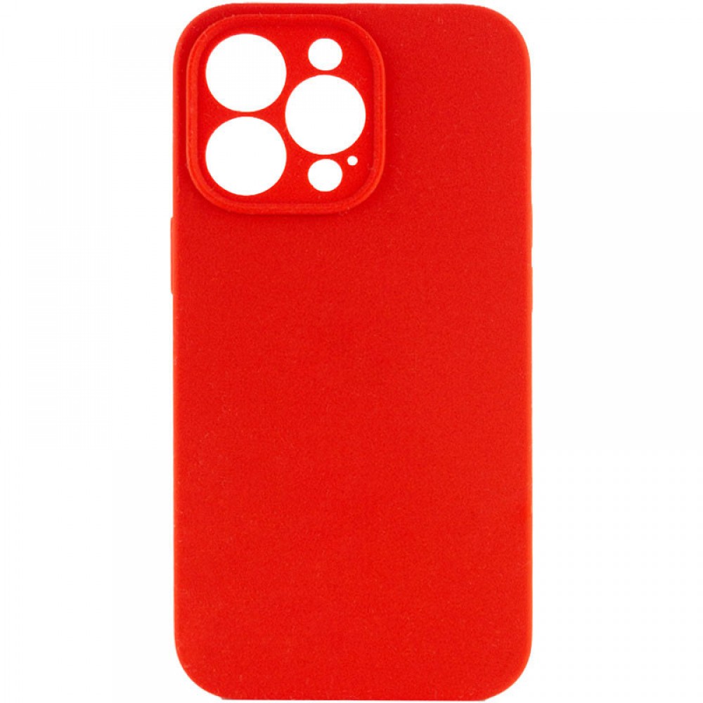 Чохол Silicone Case Full Camera Protective (AA) NO LOGO для Apple iPhone 13 Pro Max (6.7") Червоний / Red Чохол Silicone Case Full Camera Protective (AA) NO LOGO для Apple iPhone 13 Pro Max (6.7") Червоний / Red