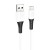 Дата кабель Hoco X82 Silicone USB to MicroUSB (1m) White
