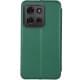 Шкіряний чохол-книжка Classy для Motorola Moto G75 5G Зелений