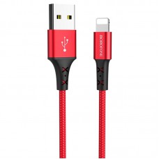 Дата кабель Borofone BX20 Enjoy USB to Lightning (1m) Червоний