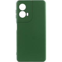 Чохол Silicone Cover Ummi Lakshmi Full Camera (AA) для Motorola Moto G85 Зелений / Dark green