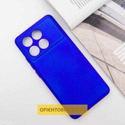 Чохол Silicone Cover Lakshmi Full Camera (A) для Xiaomi Poco X6 / Note 13 Pro 5G Синій / Iris