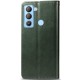 Шкіряний чохол-книжка GETMAN Gallant (PU) для TECNO Pop 5 LTE Зелений