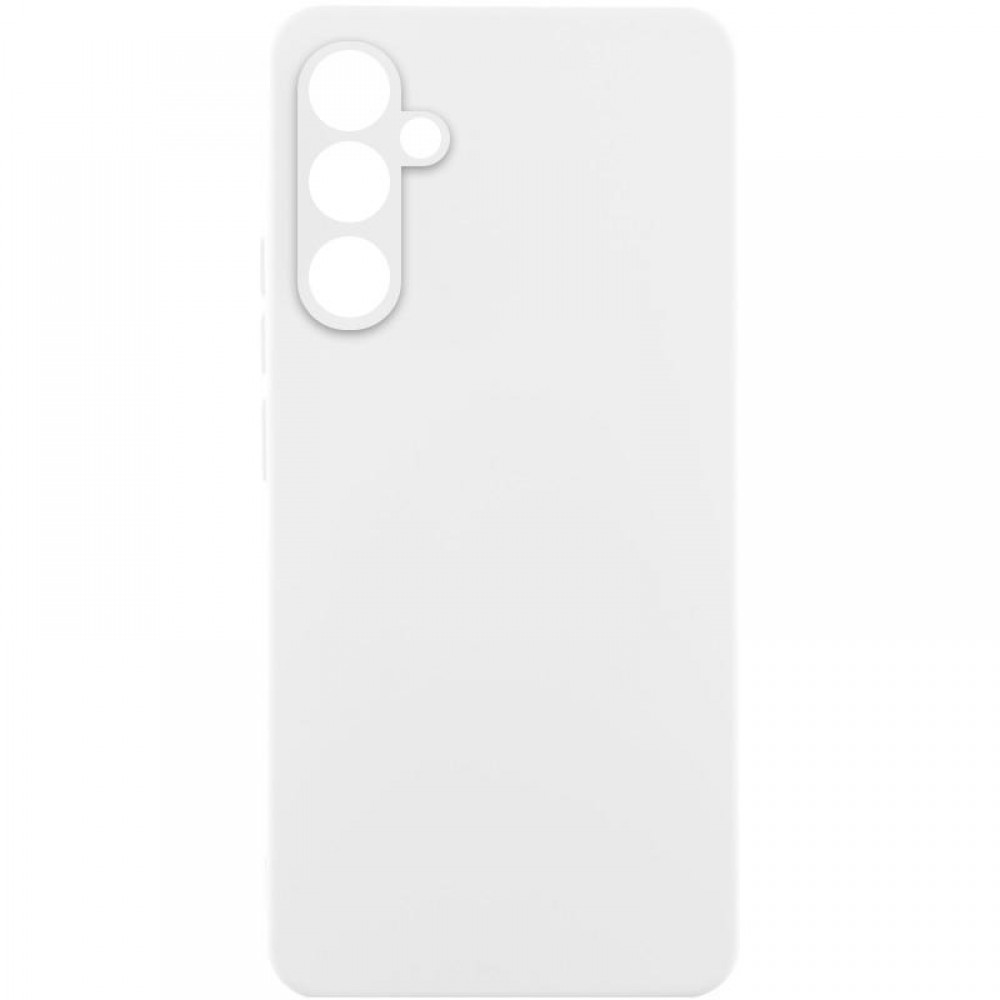 Чохол Silicone Cover Ummi Lakshmi Full Camera (AA) для Samsung Galaxy S24 FE Білий / White