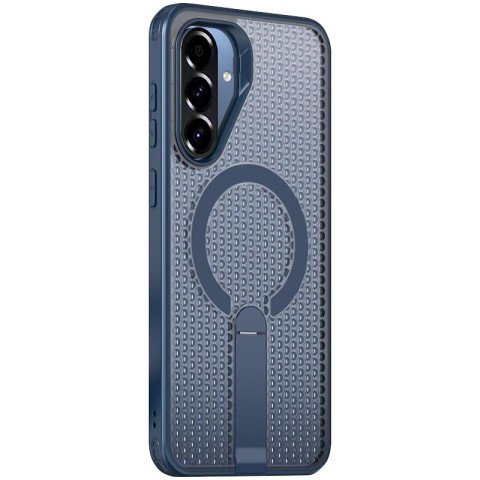 Чохол TPU Breeze with MagSafe stand для Samsung Galaxy A17 4G/5G / A16 4G/5G Blue