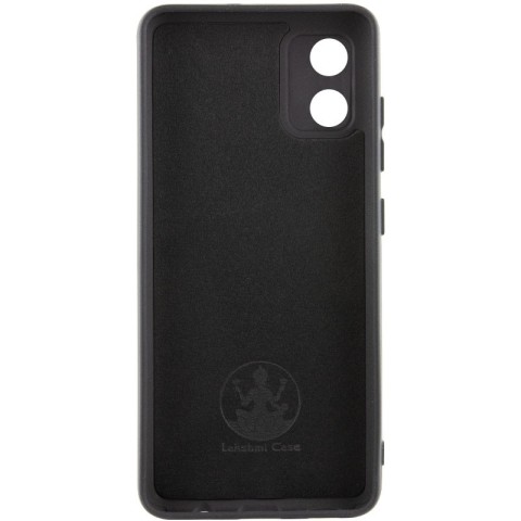 Чохол Silicone Cover Lakshmi Full Camera (AA) для Motorola Moto E13 Чорний / Black