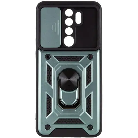 Чохол Ummi Camshield Serge Ring для Xiaomi Redmi Note 8 Pro Зелений