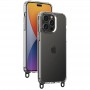 Чехол TPU Transparent with Straps для Apple iPhone 15 Pro Max (6.7")