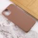 Силіконовий чохол Candy для Apple iPhone 14 (6.1") Коричневий