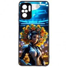 TPU+PC чохол Prisma Ladies для Xiaomi Redmi Note 10 Pro / 10 Pro Max Cyberpunk