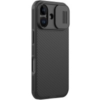 Карбонова накладка Nillkin CamShield Pro для Apple iPhone 17 (6.3") Black